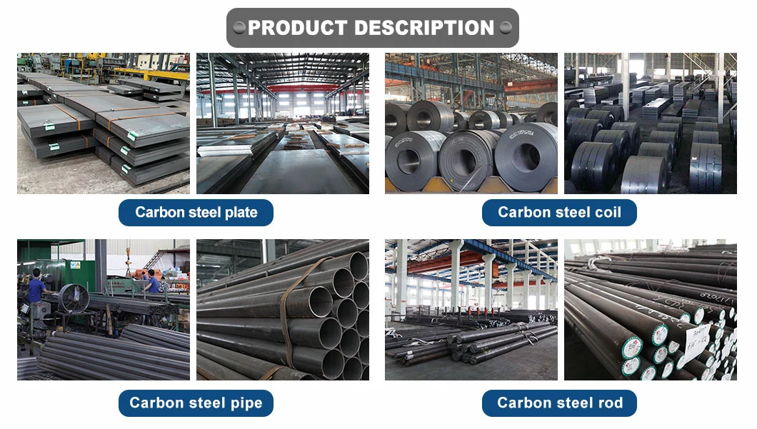 ASTM A106 API 5L High Presssure Ms Steel ERW Spiral ASTM A53 Ss400 Q235 Black Iron Seamless Welded Sch40 Galvanized Carbon Steel Tube Pipe for Building Material